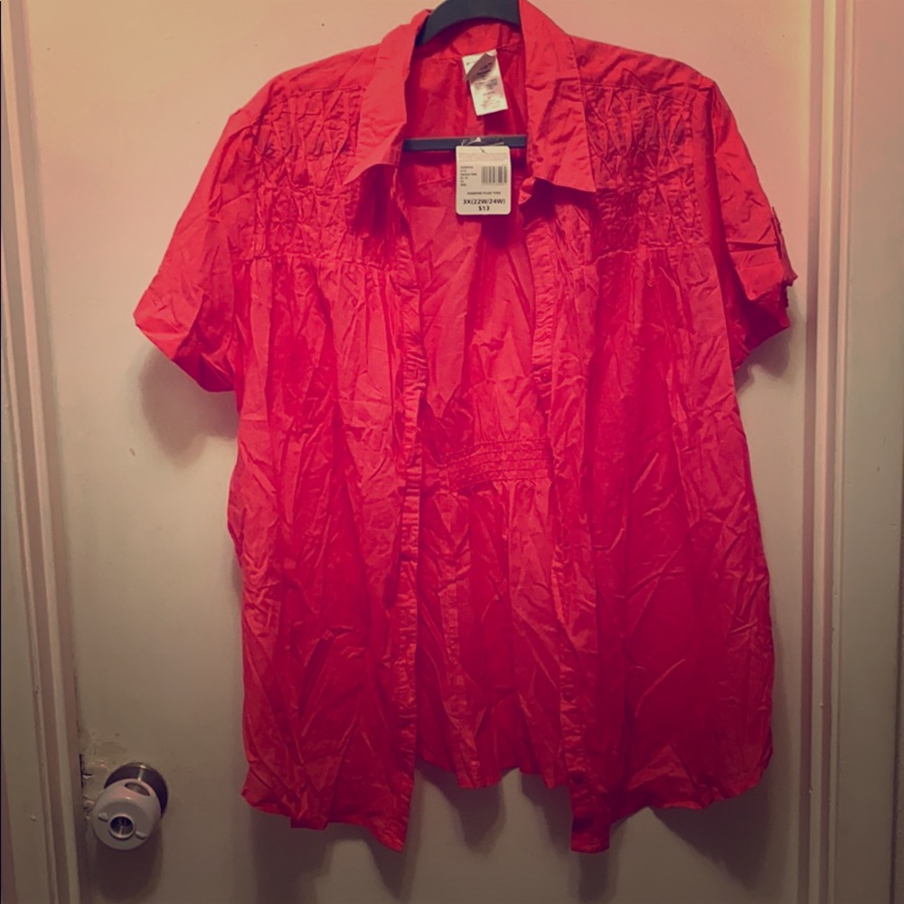 Pink blouse